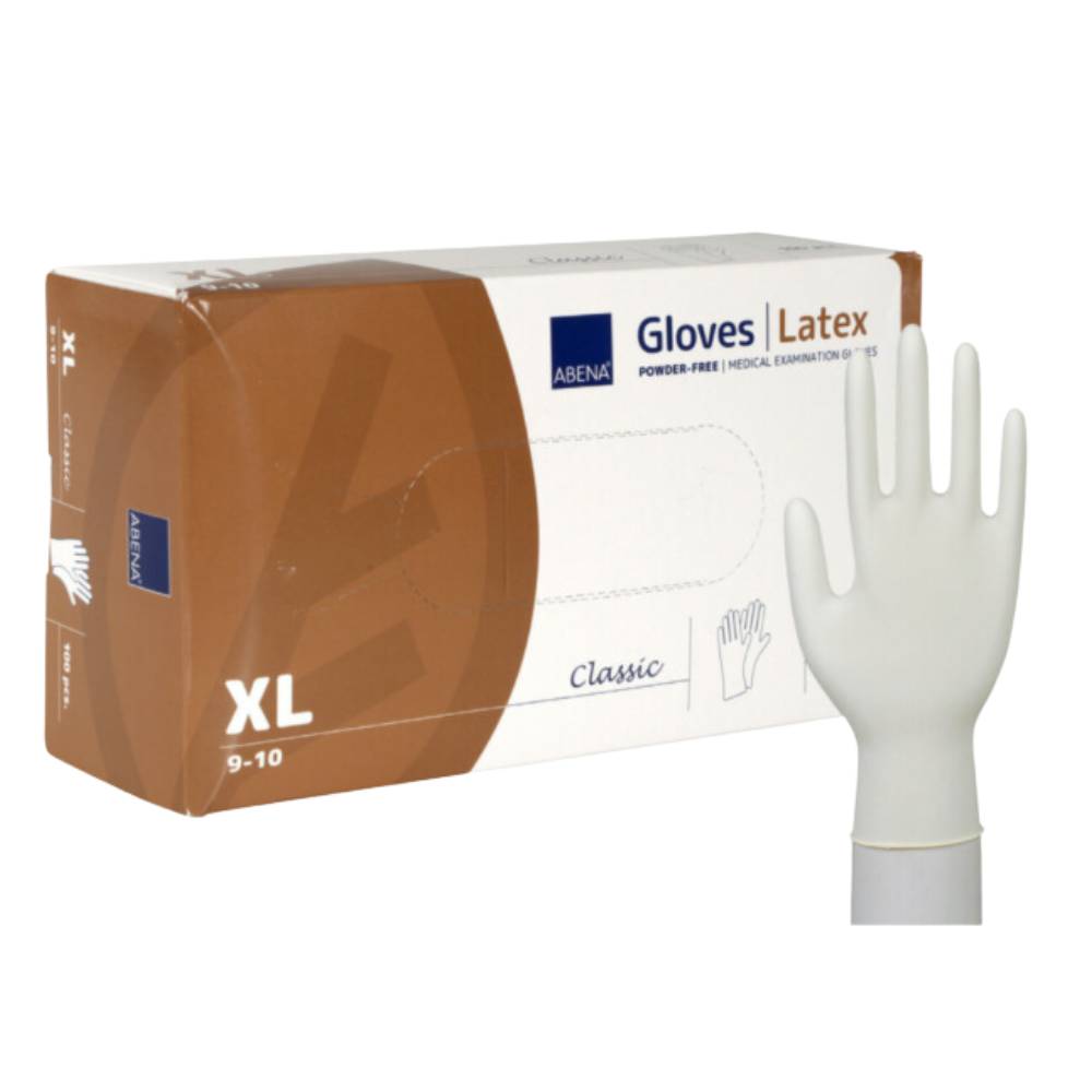 Gants d'Examen Latex Non Poudrés