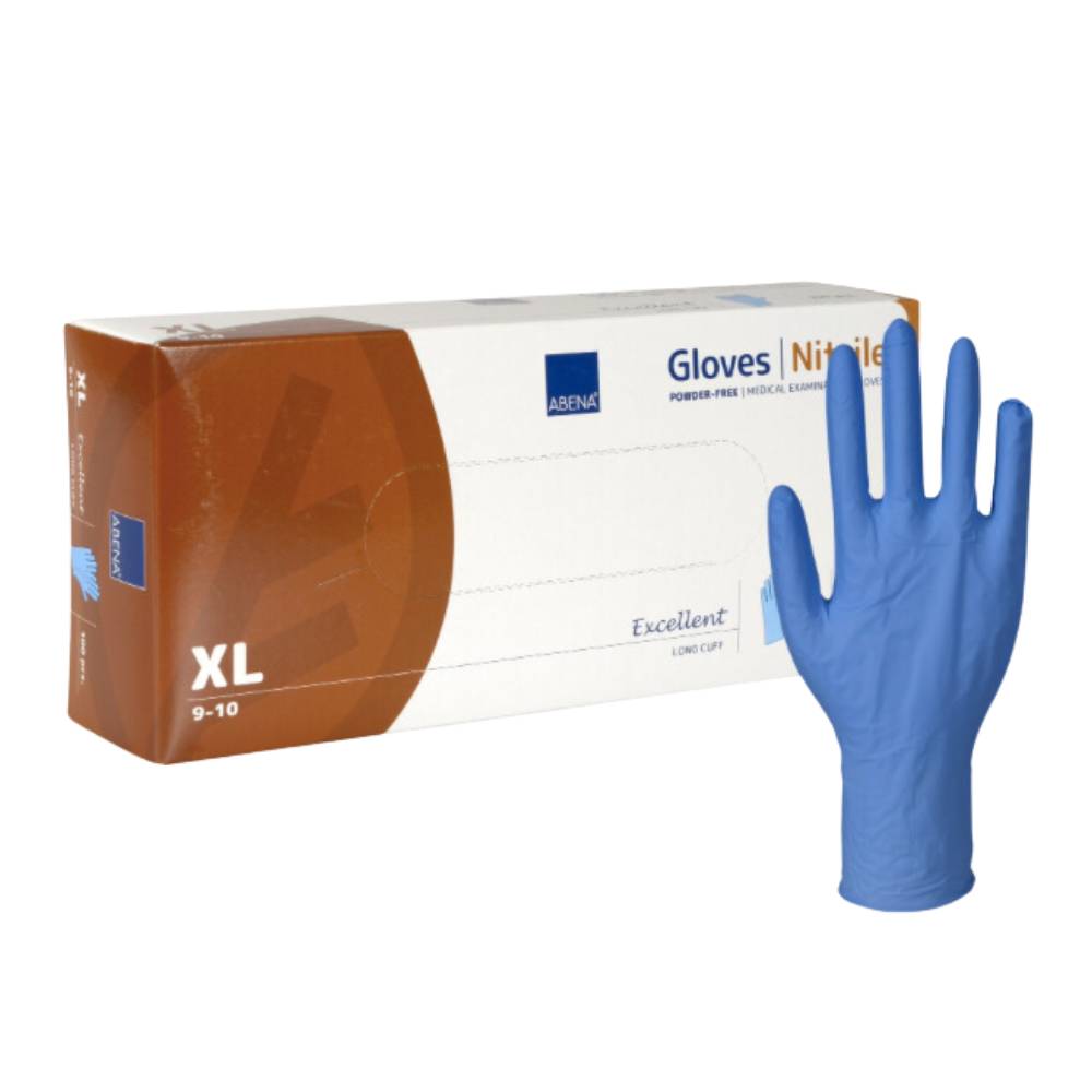 Gants d'Examen Nitrile Non Poudrés