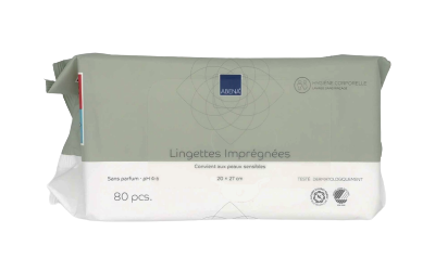 Lingettes Corporelles Sans Parfum