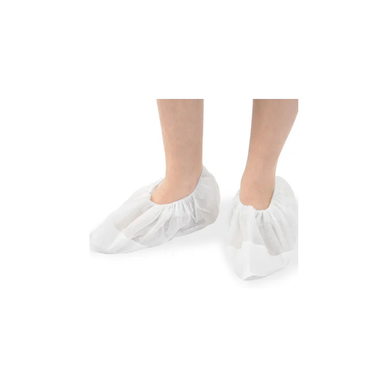 Surchaussures en Tissu Blanches