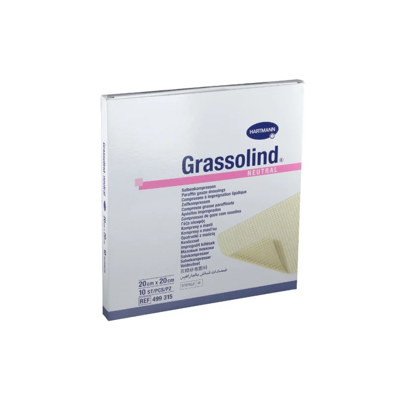 Compresse Grassolind Neutral 10x10