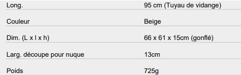 Bac à Shampoing Gonflable