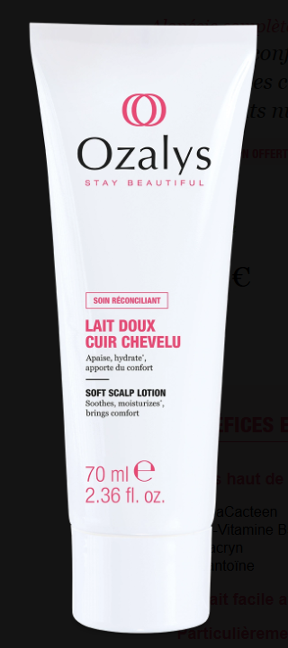 Ozalys Lait Doux Cuir Chevelu
