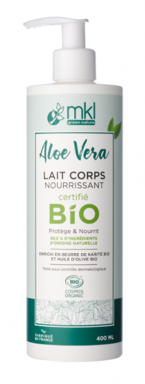 Lait Corps Nourrissant Aloé Vera Bio
