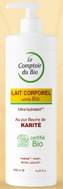 Lait Corporel Bio Au Beurre de Karité