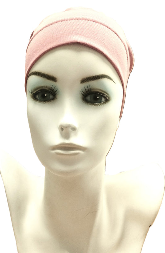 Turban Nuage Rose Clair