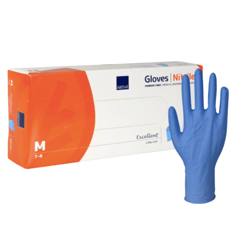 Gants d'Examen Nitrile Non Poudrés